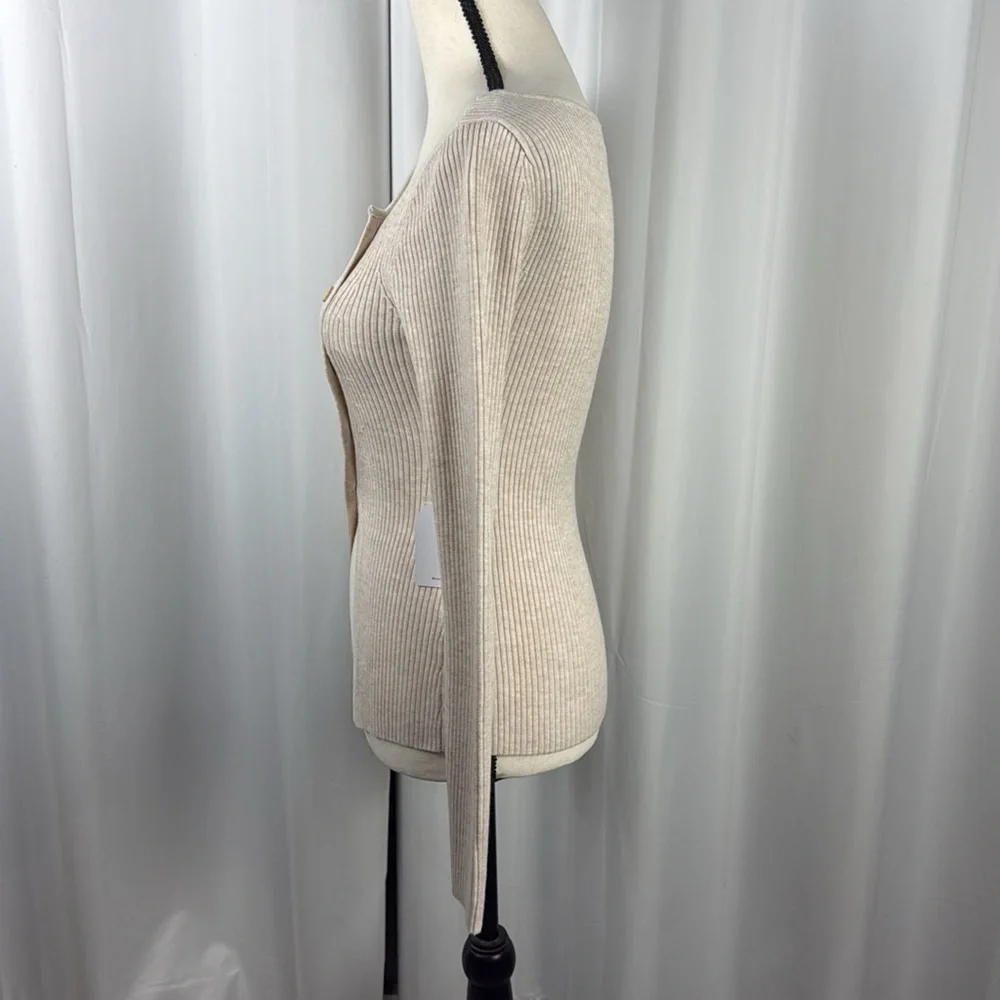Song of Style Beige Off-Shoulder Sweater - Picture 5 of 8